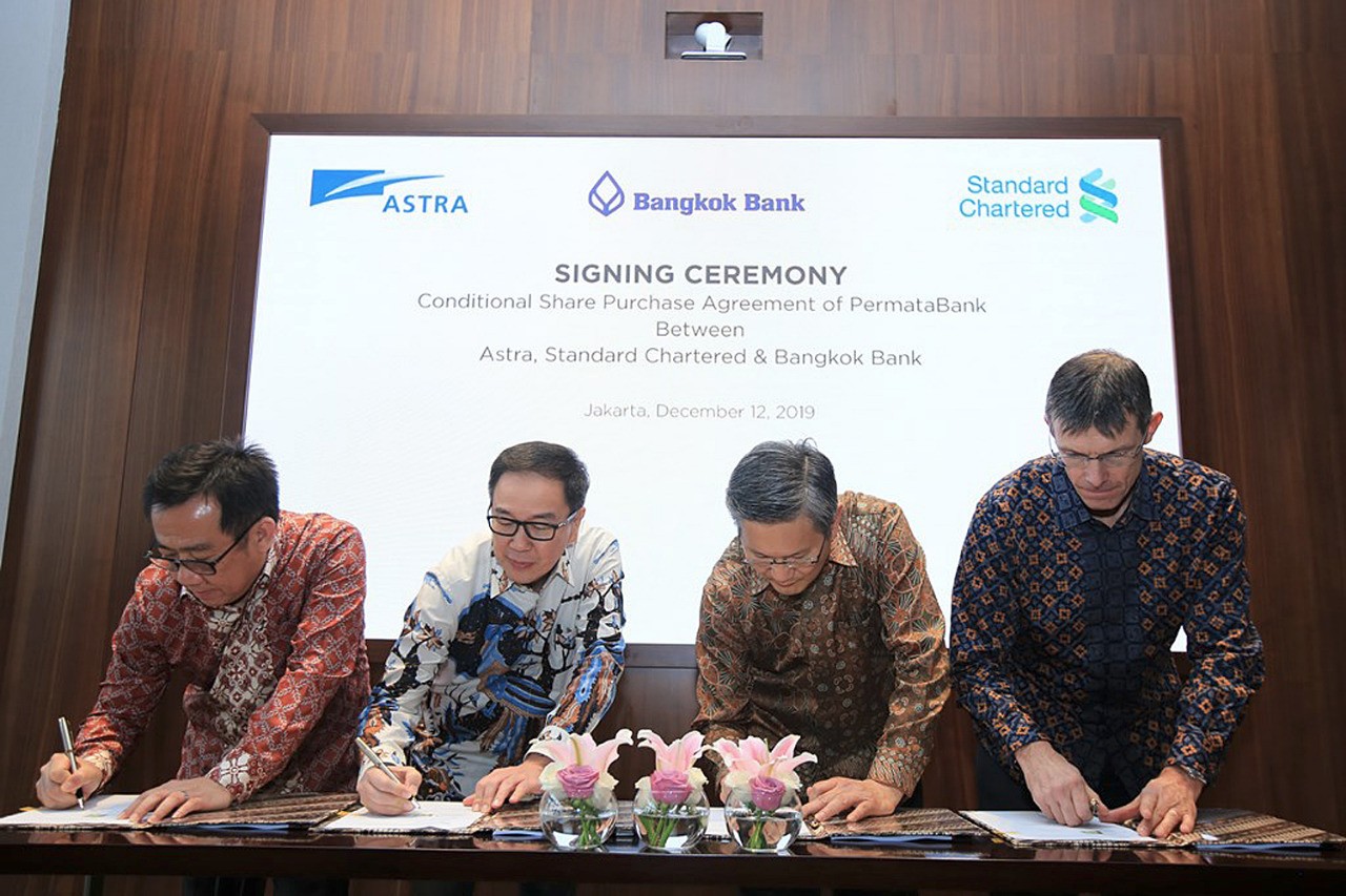 Bangkok Bank to Buy Indonesian Bank Permata