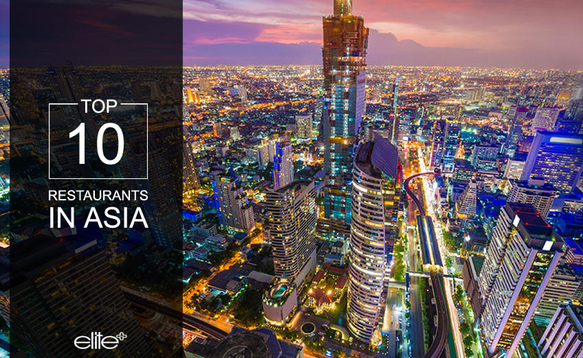 Top 10 restaurants in Asia