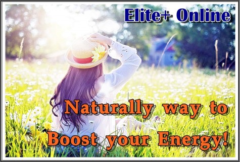 Naturally way to Boost your Energy!