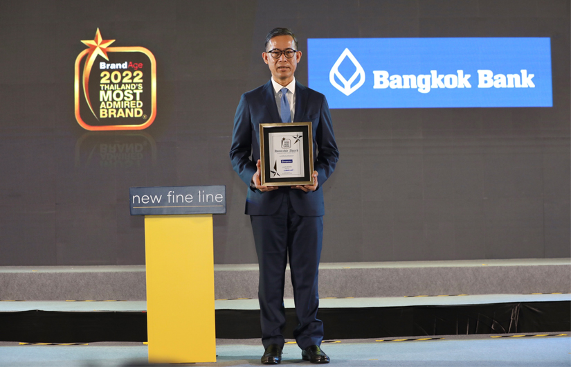 Bangkok Bank wins the “Most Trusted Bank” award