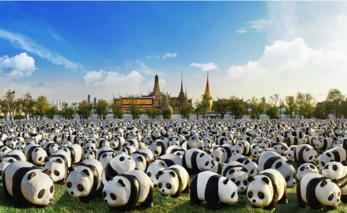 1,600+ Pandas Take Over Sanam Luang