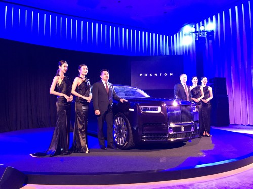 Rolls-royce Unveils Its Extravagant New Phantom Car To The Thai Market