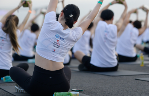 500 Thais Take Off On Wellness Adventure At Suvarnabhumi Airport