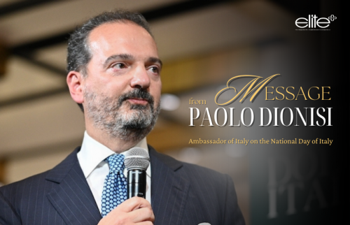 Message From Paolo Dionisi, Ambassador Of Italy On The National Day Of Italy