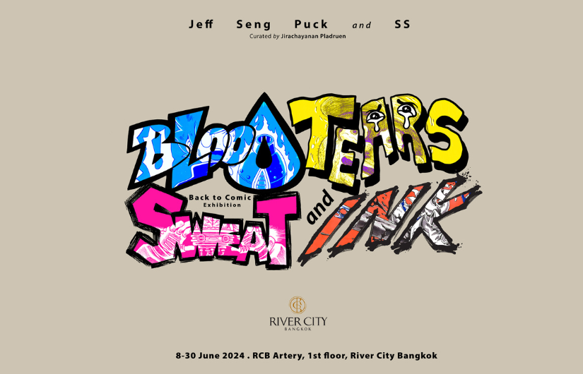 See Thai Famous Comic Artists’ Work Come Alive Through Their ‘Blood, Sweat, Tears And Ink’ Exhibition