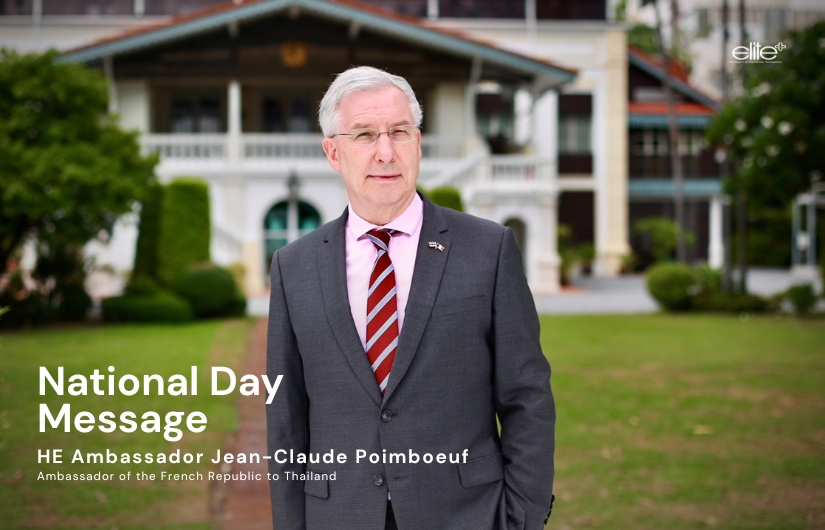 National Day Message from HE Ambassador Jean-Claude Poimboeuf of France