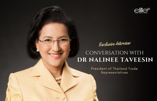 Conversation with  Dr Nalinee Taveesin, President  of Thailand Trade Representatives
