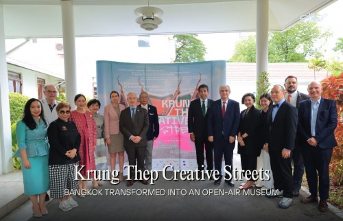Krung Thep Creative Streets: Bangkok Transformed into an Open-air museum