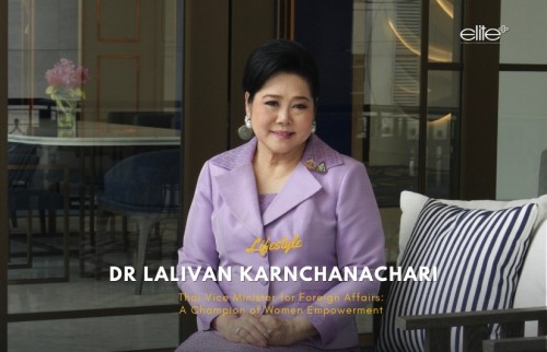 Dr Lalivan Karnchanachari, Thai Vice Minister for Foreign Affairs: A Champion of Women Empowerment