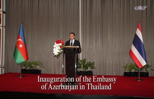 Inauguration of the Embassy of Azerbaijan in Thailand