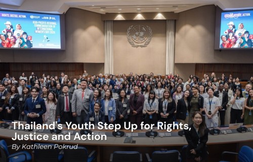 Thailand's Youth Step Up for Rights, Justice and Action