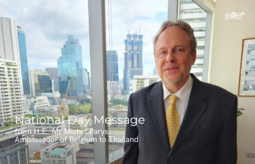 National Day Message from H.E. Mr Michel Parys, Ambassador of Belgium to Thailand