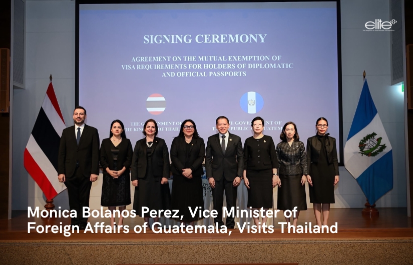 Monica Bolanos Perez, Vice Minister of Foreign Affairs of Guatemala, Visits Thailand