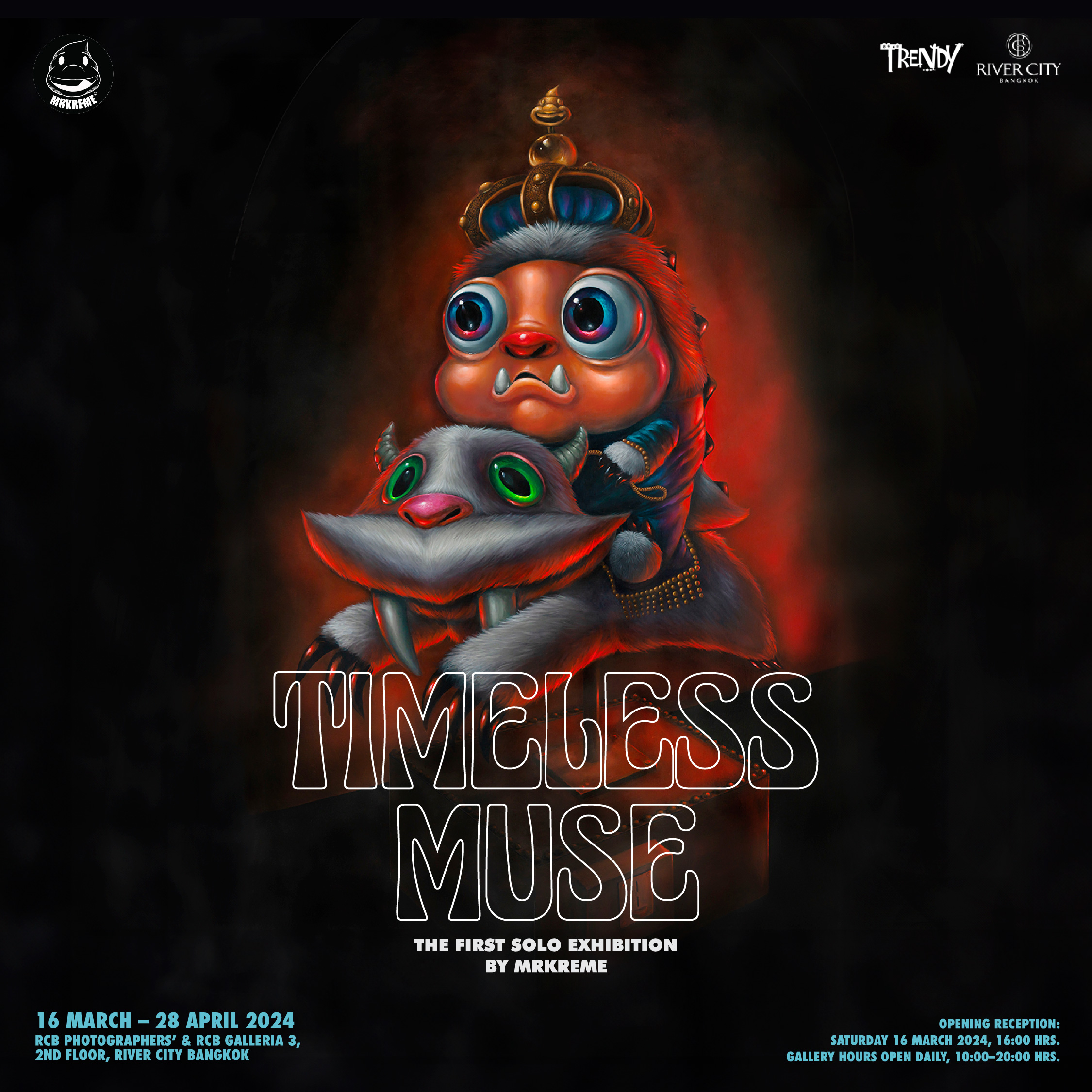 Explore MRKREME’s ‘Timeless Muse’ At River City Bangkok