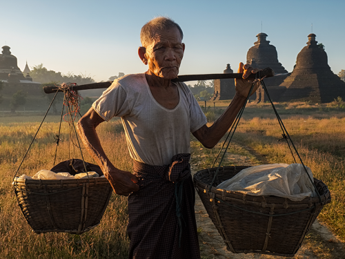 Chance encounters in myanmar