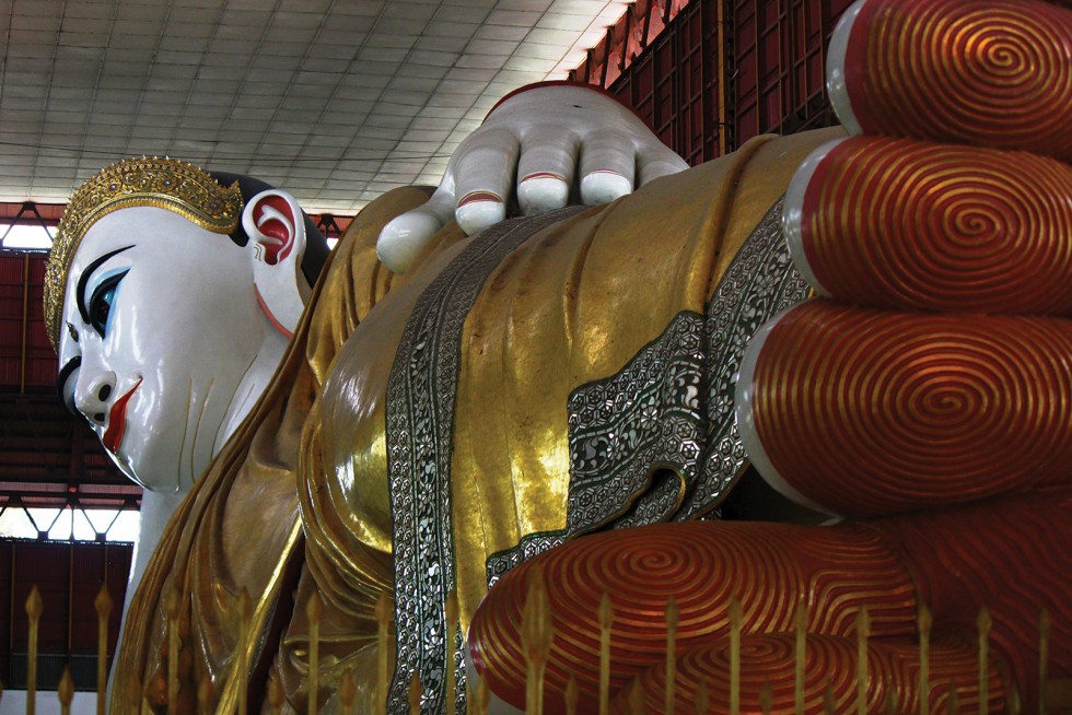 buddhist sites around yangon, bagan and mandalay.