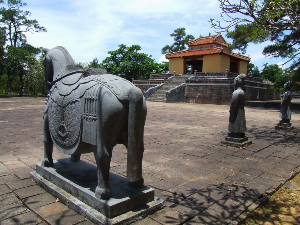 The tomb of minh mang.