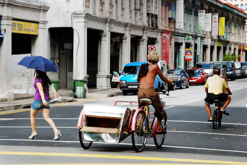 Shophouses in Little India