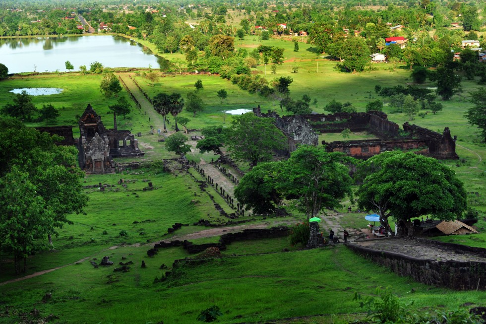 Wat Phou, the second world heritage siite in Laos after Luang Prabang