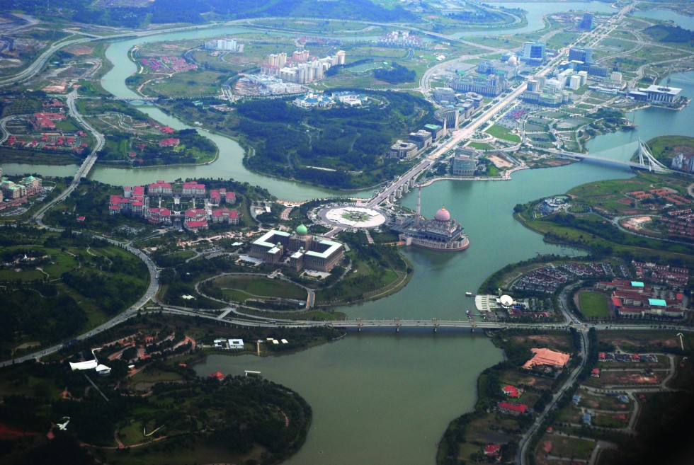 Putrajaya, the new capital of Malaysia.