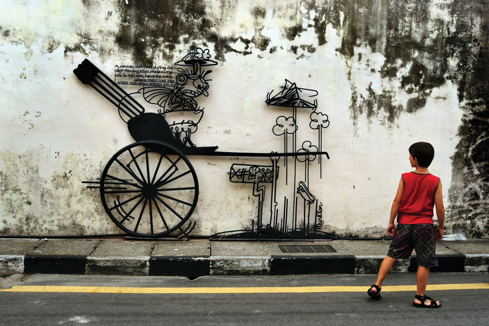 Street art in Penang