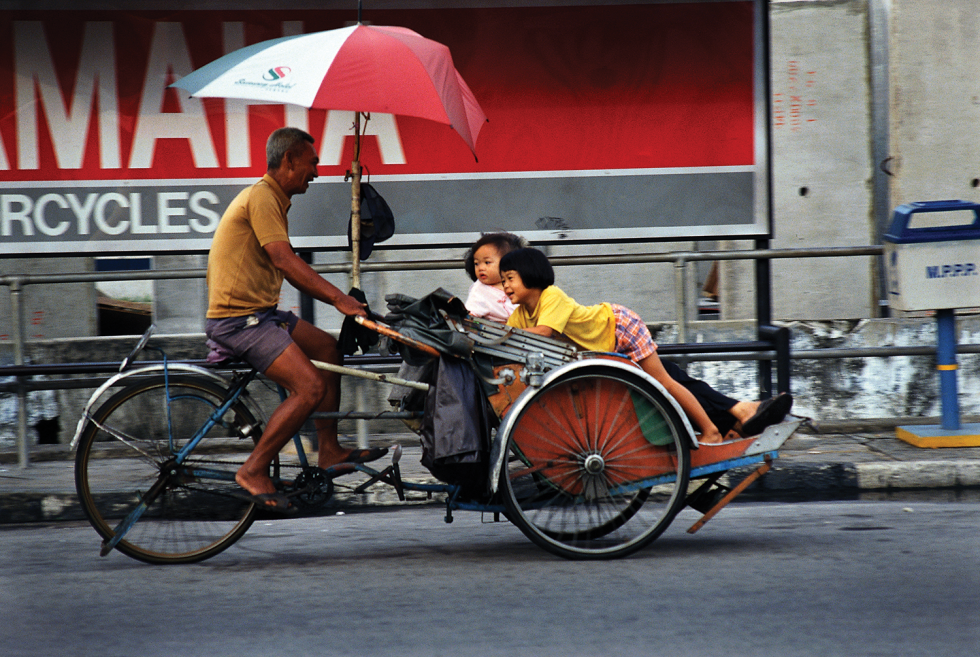 A tricycle in Penang