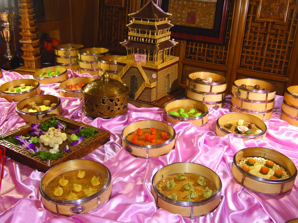 The traditional dumpling, still popular today.