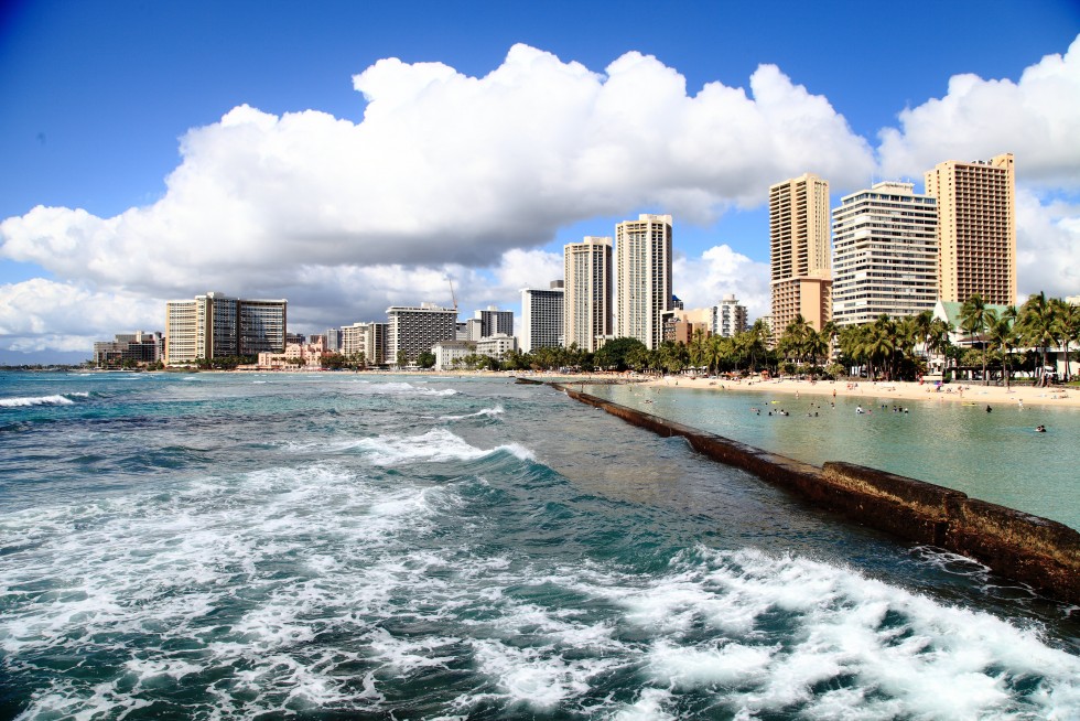 Waikiki by day.