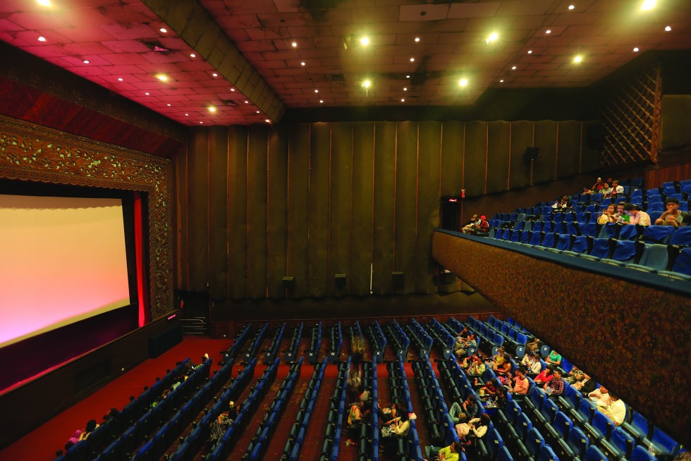 Myoma Cinema auditorium - Mandalay, Myanmar.