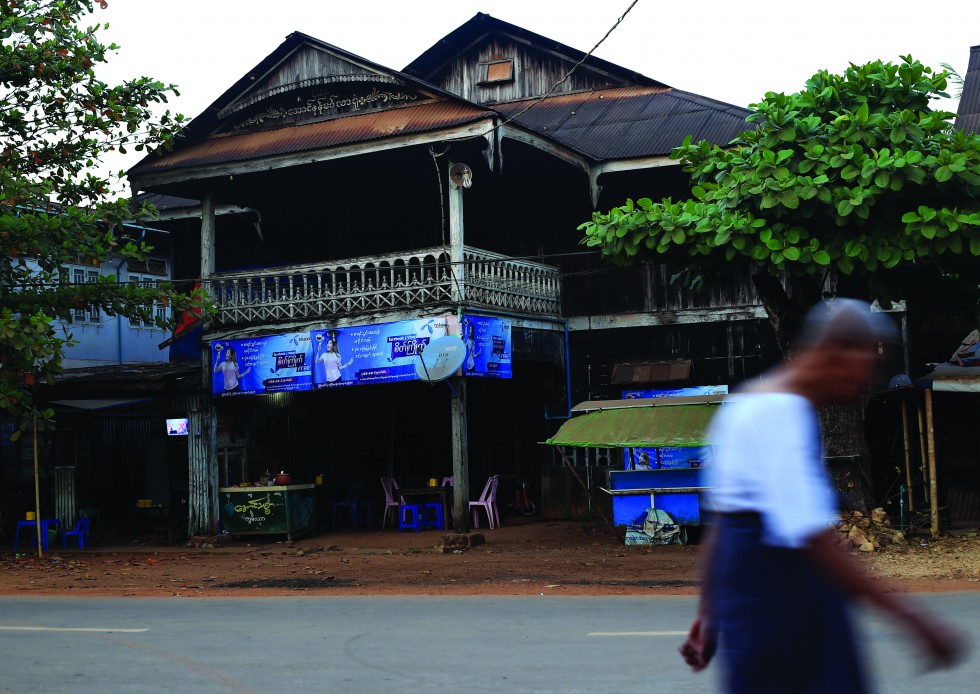The Aung Nan Mingala Cinema - Mudon, Mon State, Myanmar.