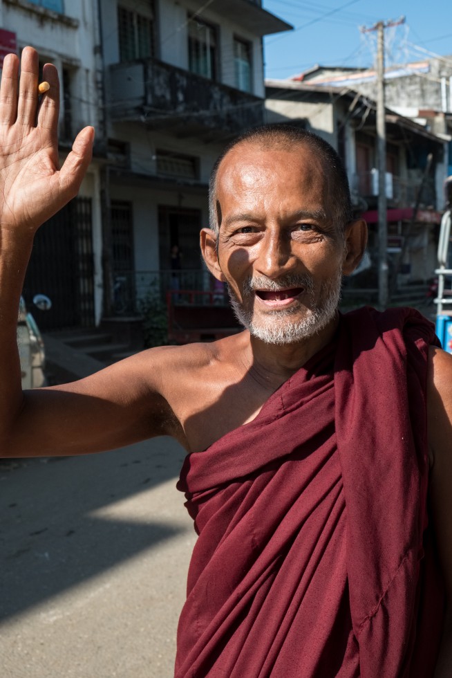 Sittwe mendicant.