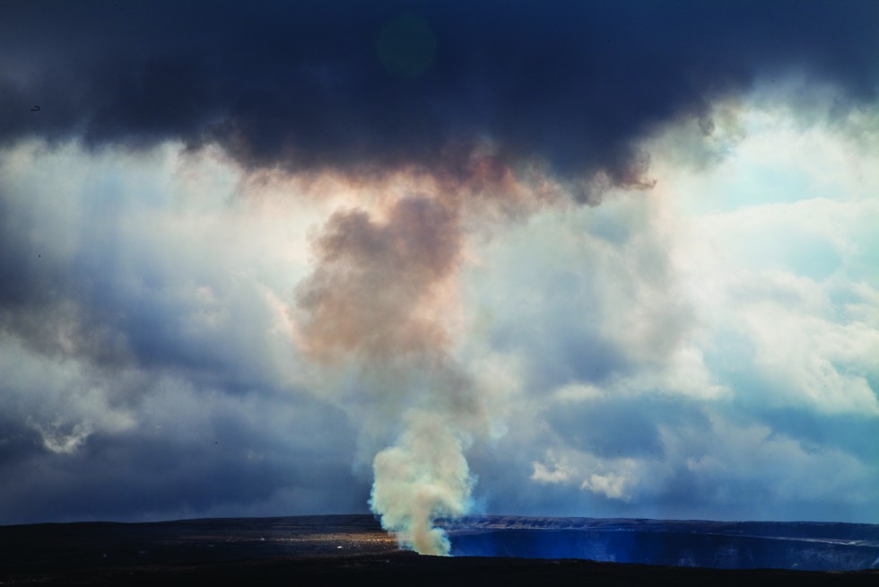 When Anger Goes. Kilauea Caldera, Hawai'i.