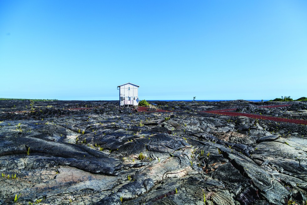 Hermitage. Kalapana, Hawai'i.