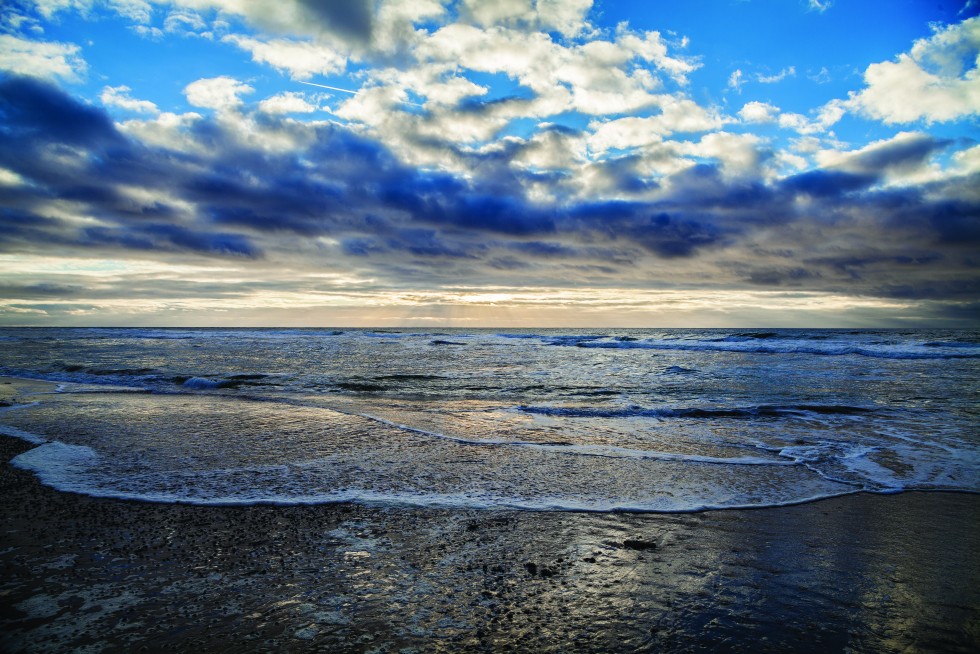 Writing. Texel, Netherlands.