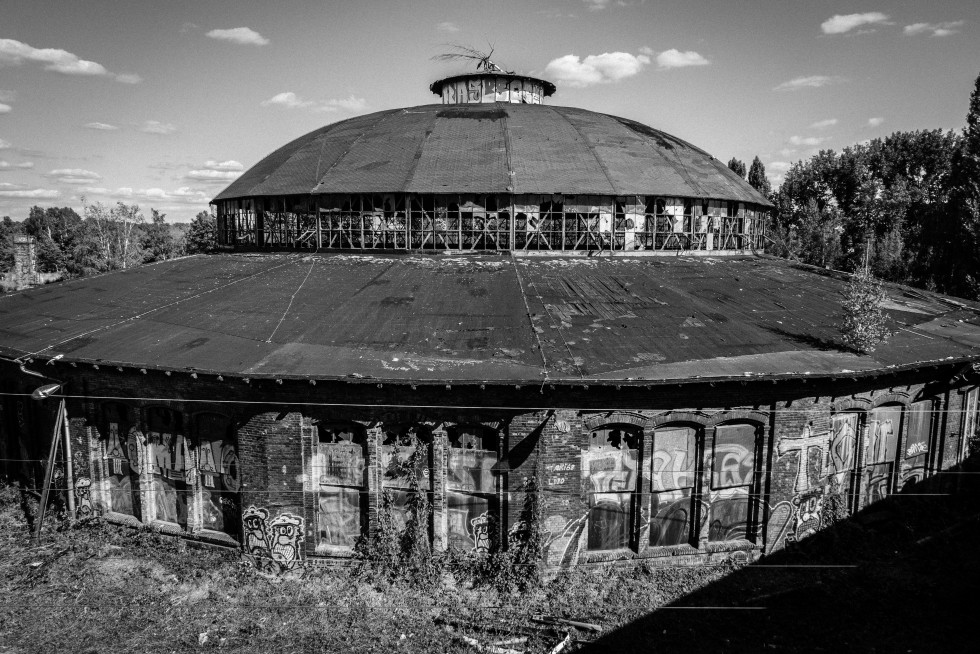 Former freight railway station, Pankow.