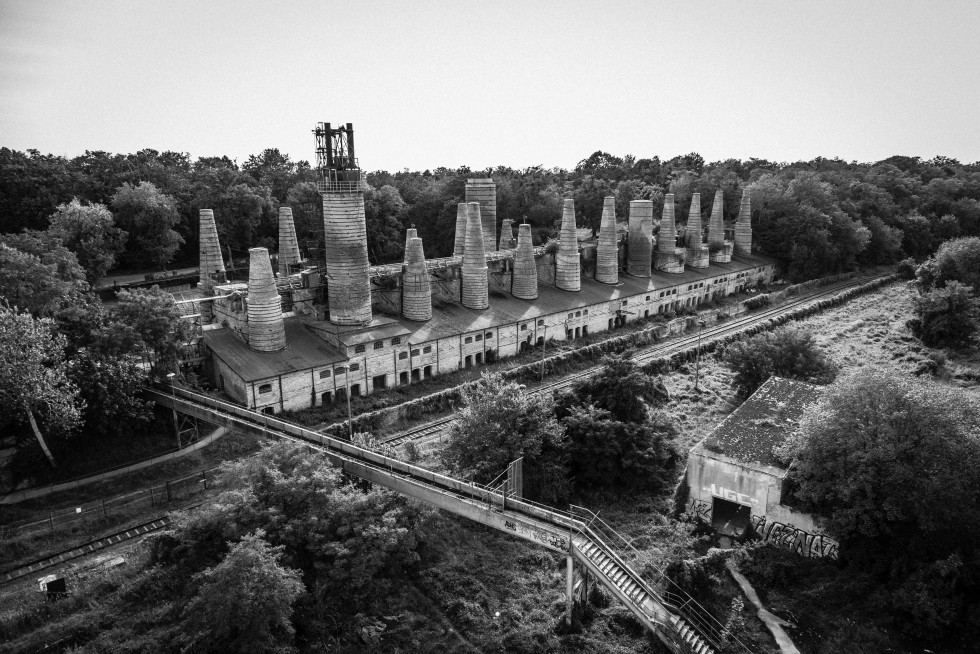 An industrial park in Rüdersdorf, now an open-air museum.