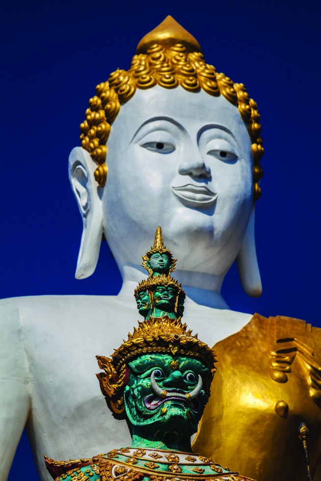 Seated Buddha at Doi Kham.