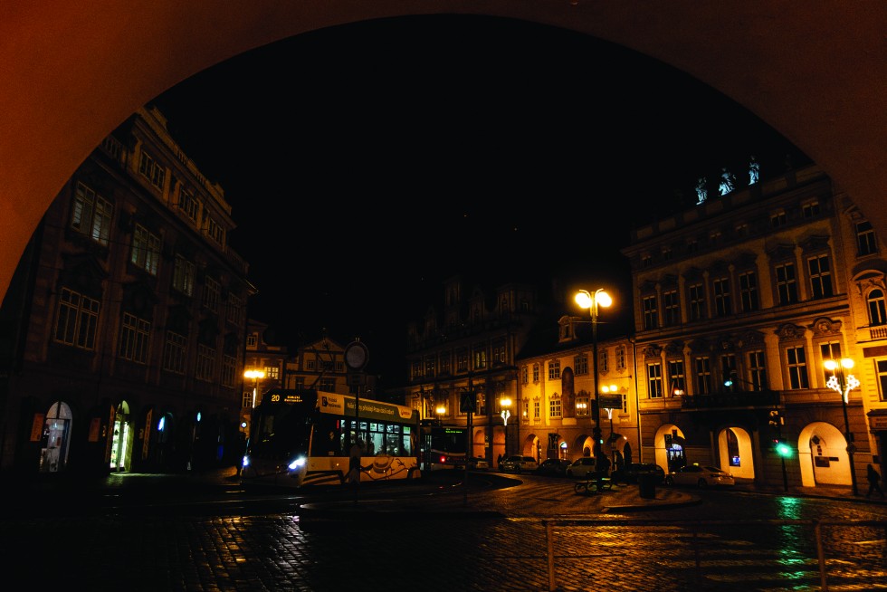 Famous Charles Bridge has changed little since the 14th century. Below, a glimpse into the old city centre.