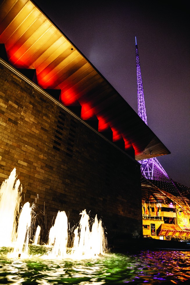 Popular meeting points Federation Square and the National Gallery of Victoria.