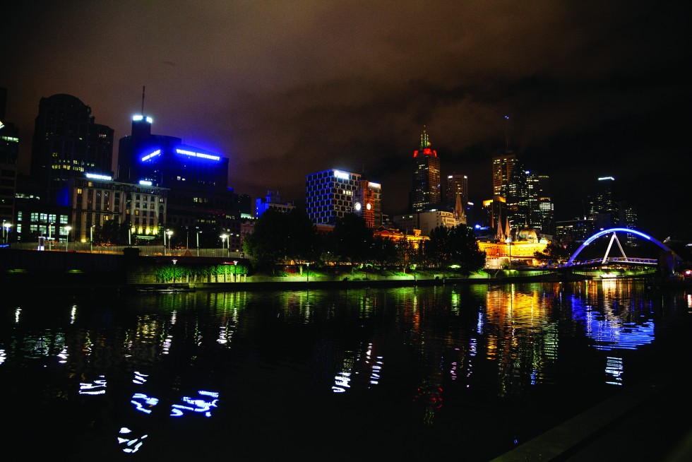 Southbank, Yarra River.