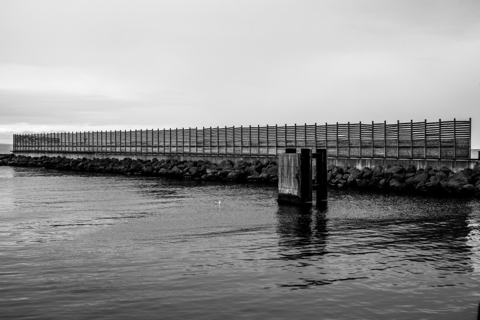 The way to the island of Ærø is by electric car ferry, silent and speedy across flat seas.