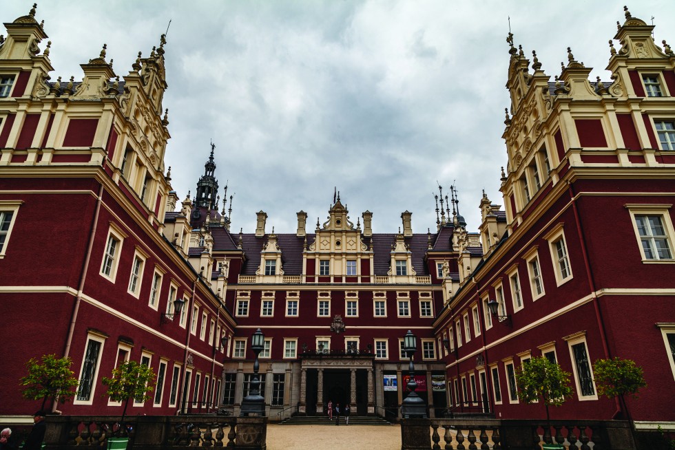 A Unesco Heritage site, the park in Bad Muskau straddles two countries.