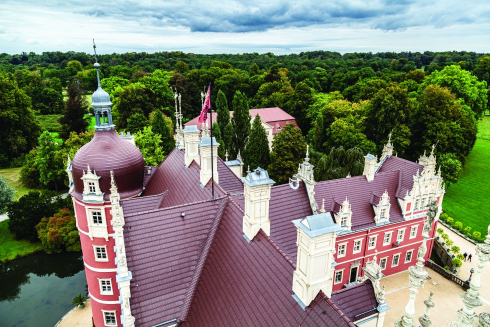 A Unesco Heritage site, the park in Bad Muskau straddles two countries.