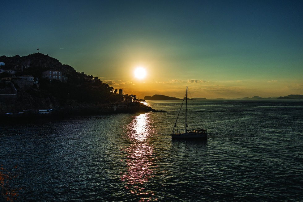 The sunsets are romantic and night stars are bright.