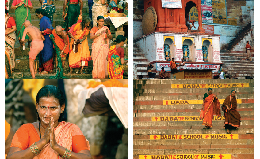 Varanasi on the holy Ganges is a focal point for decay and rebirth, purification and loss, tradition and devotion        