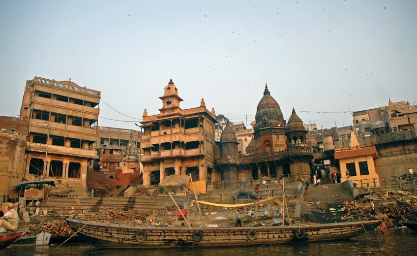 Varanasi on the holy Ganges is a focal point for decay and rebirth, purification and loss, tradition and devotion        