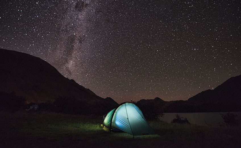 The mystical setting of the Lord of the Ring films, New Zealand's South Island