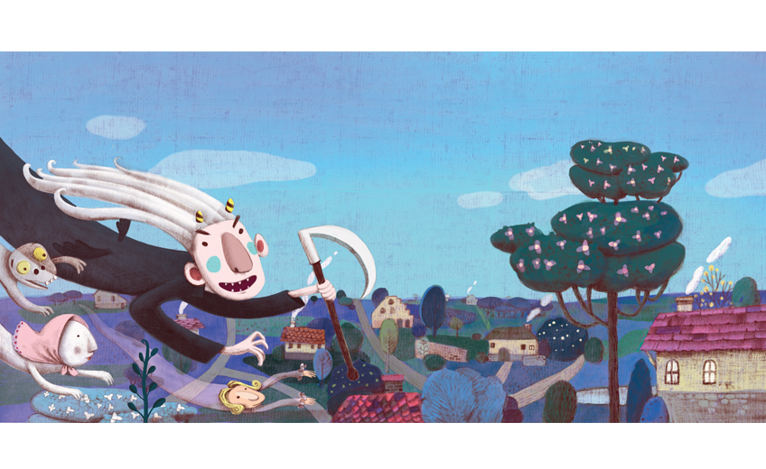 Winner of the inaugural ASEAN Illustration Contest, Kampanart Sangsorn
