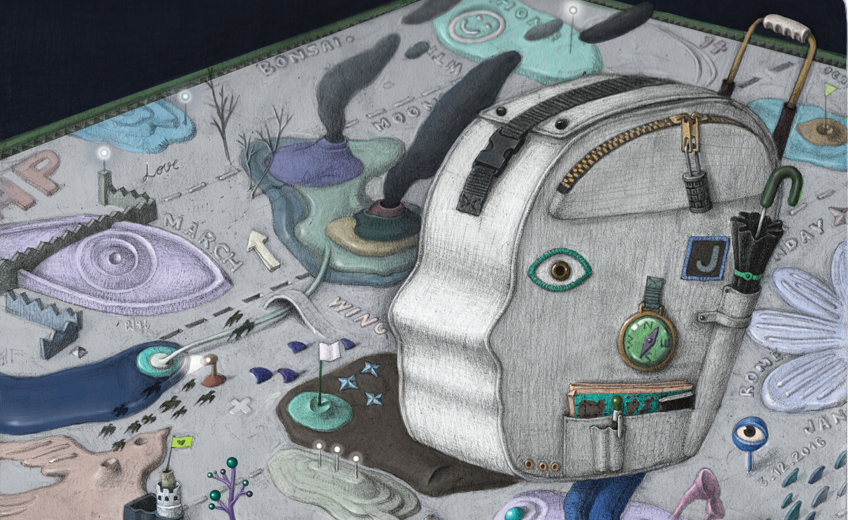 Winner of the inaugural ASEAN Illustration Contest, Kampanart Sangsorn