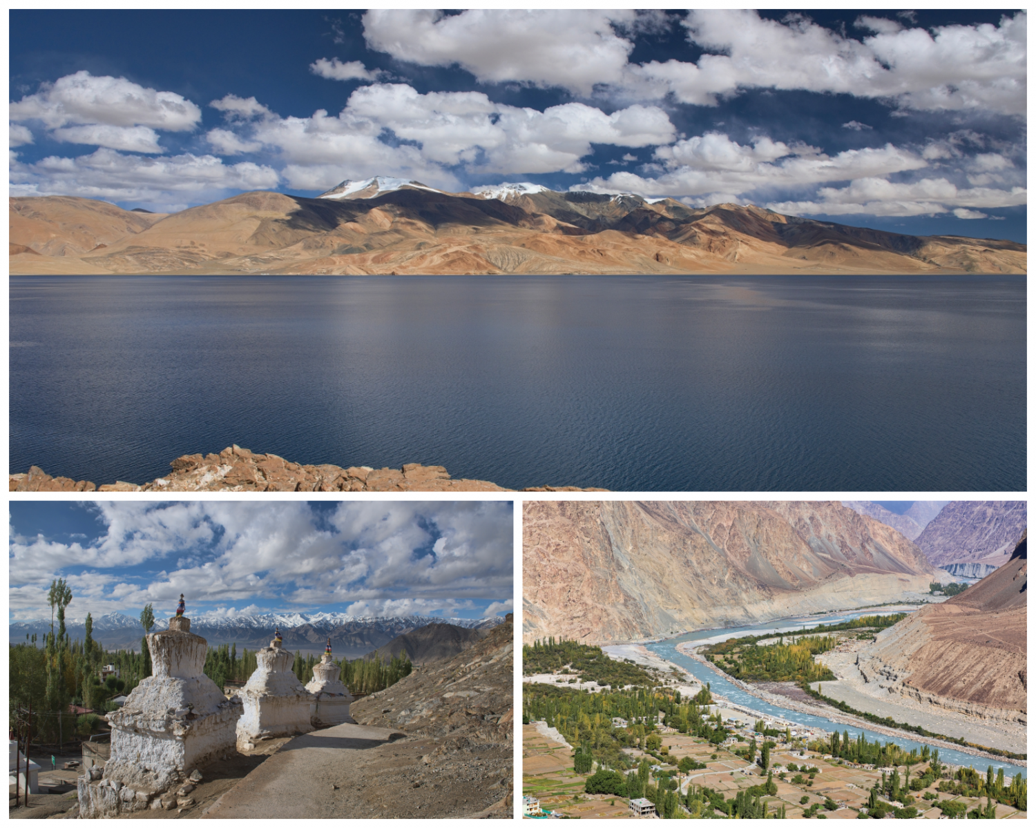 THE HIMALAYAS Cut off by snow for over half the year, Ladakh is one of the world's most stunning physical wonders